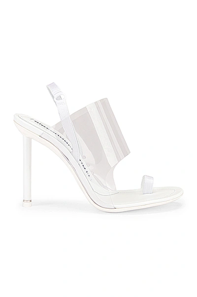 Shop Alexander Wang Kaia Pvc Heel In White