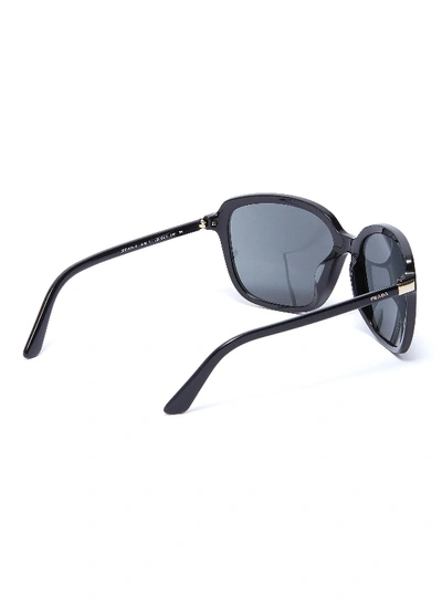 Shop Prada Acetate Oversized Square Sunglasses