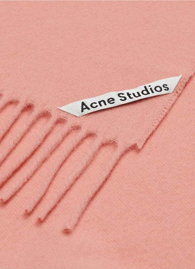 Shop Acne Studios Logo Patch Scarf
