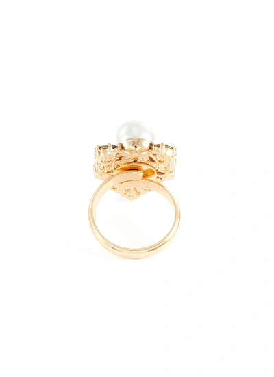 Shop Anton Heunis Clustered Swarovski Crystal Pearl Ring