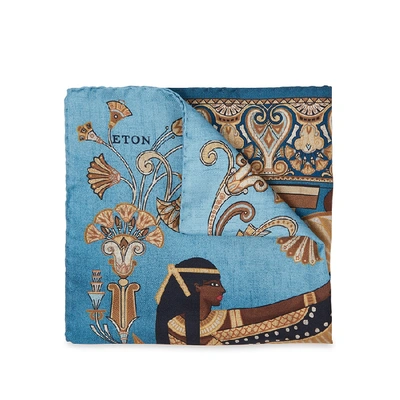 Eton Egyptian-print Silk Pocket | ModeSens