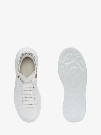 Shop Alexander Mcqueen Oversized Sneaker In White/natural