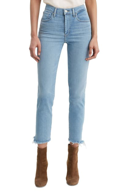 levi high waist straight leg