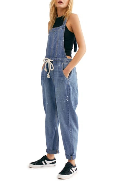 Shop Free People Jackie Overalls In Blue