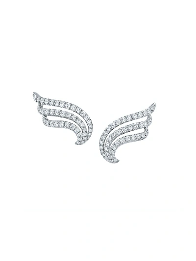 Shop Anita Ko Wave Diamond Earrings