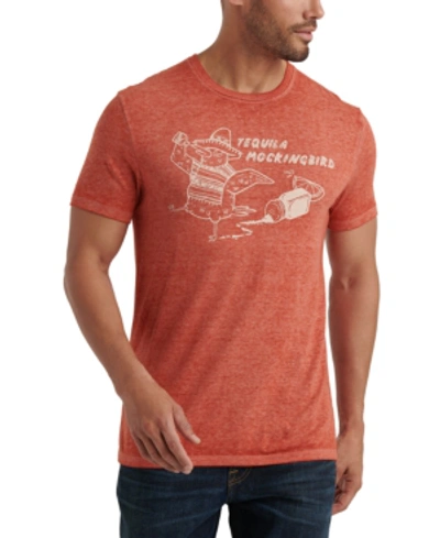 Shop Lucky Brand Men's Tequila Mockingbird Graphic T-shirt In Chili Pepper
