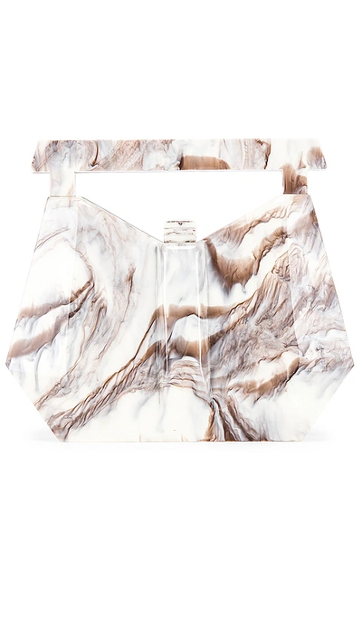 Shop Amber Sceats Renee Handbag In White. In Marble