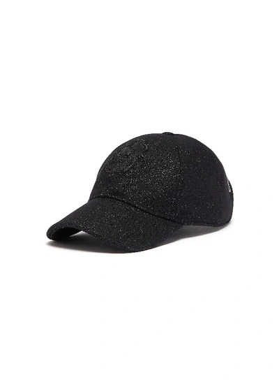 Shop Alexander Mcqueen Embroidered Beetle Baseball Cap