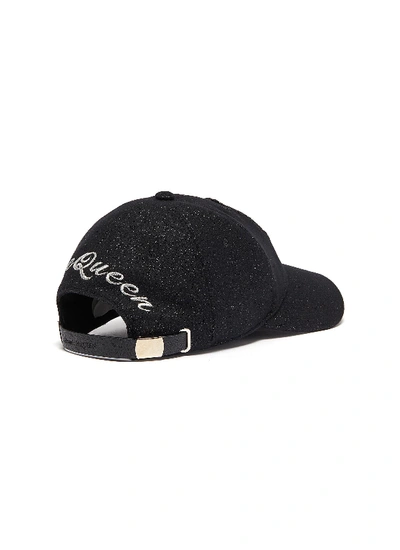 Shop Alexander Mcqueen Embroidered Beetle Baseball Cap