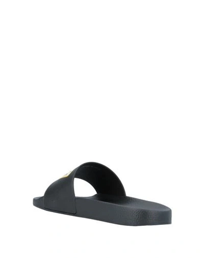 Shop Dsquared2 Slides And Slippers In Black