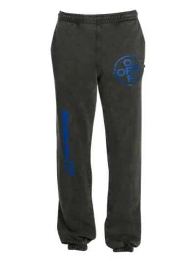 Shop Off-white Hardcore Caravaggio Joggers In Black