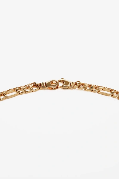 Shop Alexander Wang Gold Double Chain Necklace In No Color
