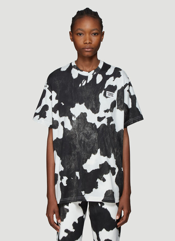 burberry cow print shirt