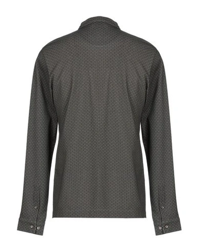 Shop Canali Man Polo Shirt Lead Size 40 Cotton