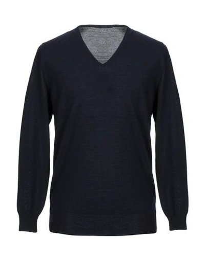 Shop Ermanno Scervino Sweater In Dark Blue