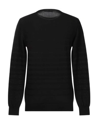 Paolo Pecora Wool Sweater In Black