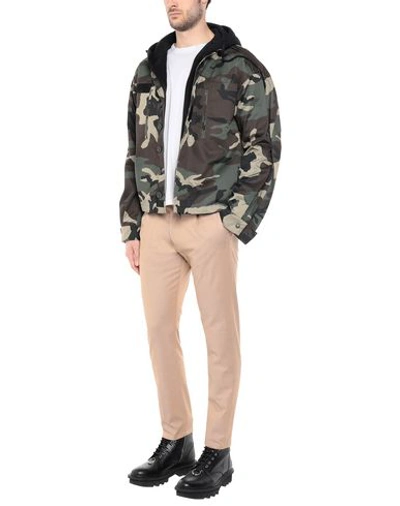 Shop Vetements Jacket In Military Green