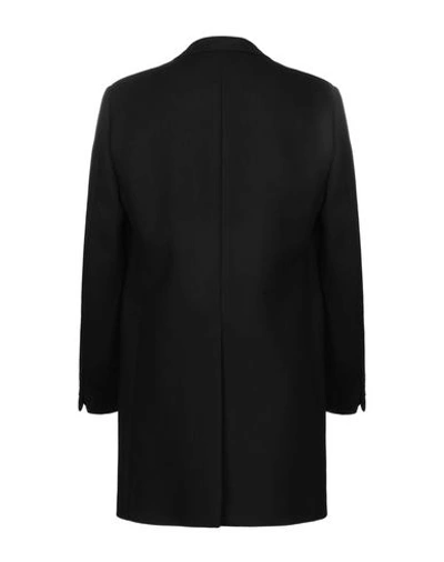 Shop Prada Coat In Black