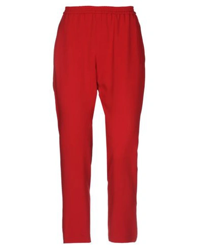 Shop Stella Mccartney Woman Pants Red Size 6-8 Viscose, Acetate, Elastane