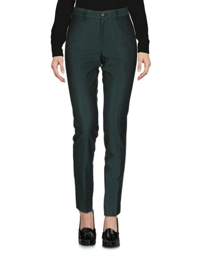 Shop Pt0w Casual Pants In Green