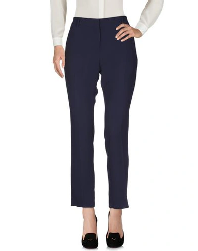 Shop L'autre Chose L' Autre Chose Woman Pants Midnight Blue Size 8 Polyester