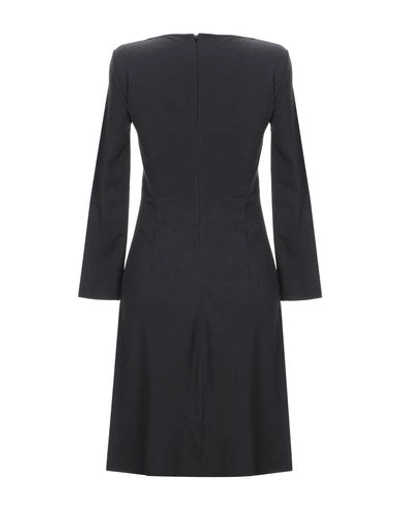 Shop Armani Jeans Knee-length Dress In Black