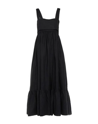 Shop Chloé Long Dress In Black