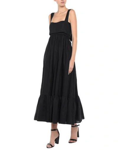 Shop Chloé Long Dress In Black