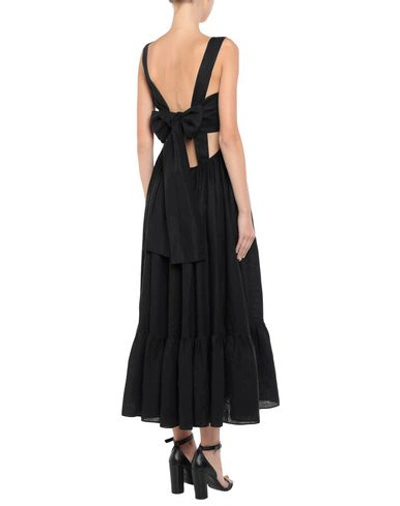 Shop Chloé Long Dress In Black