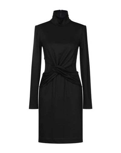 Shop Ferragamo Short Dress In Black