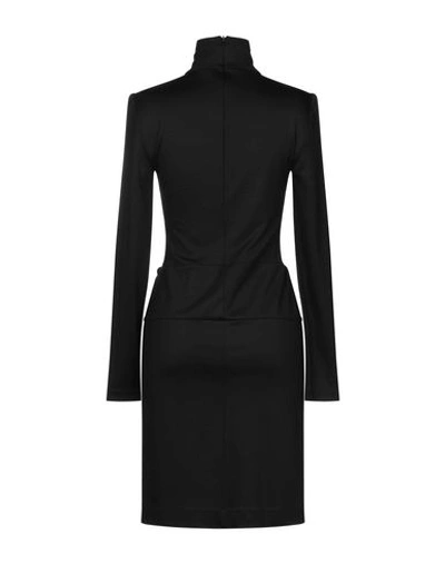 Shop Ferragamo Short Dress In Black
