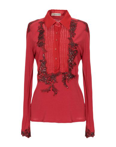 Ermanno Scervino Polo Shirt In Red | ModeSens