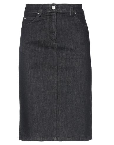 Armani Jeans Denim Skirt In Black | ModeSens