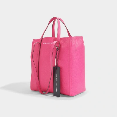 Shop Marc Jacobs The Tag Tote 27 In Pink