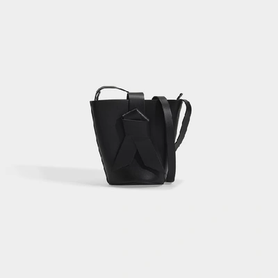 Shop Acne Studios Musubi Bucket Bag In Black