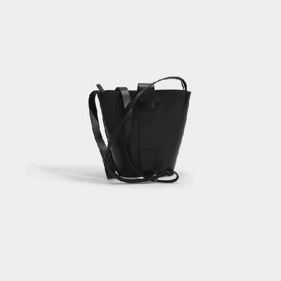 Shop Acne Studios Musubi Bucket Bag In Black