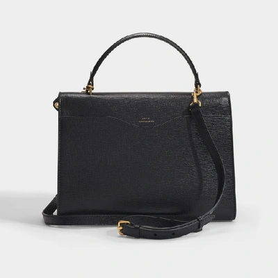 Shop Anya Hindmarch Postbox Bag In Black