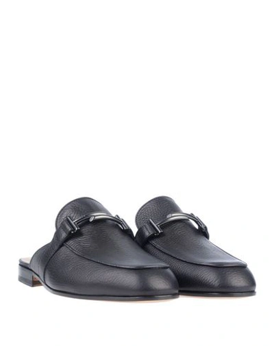 Shop Tod's Man Mules & Clogs Midnight Blue Size 7.5 Soft Leather