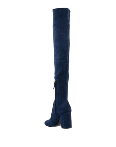 Shop Bibi Lou Knee Boots In Dark Blue