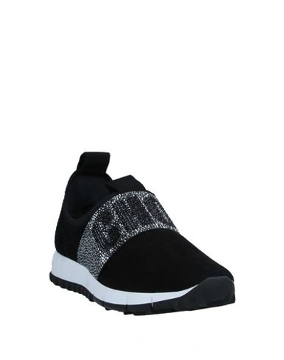 Shop Jimmy Choo Sneakers In Black