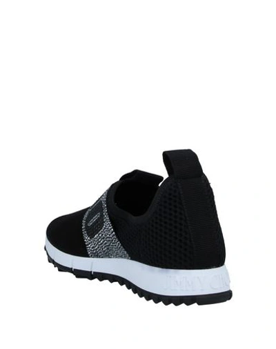 Shop Jimmy Choo Sneakers In Black