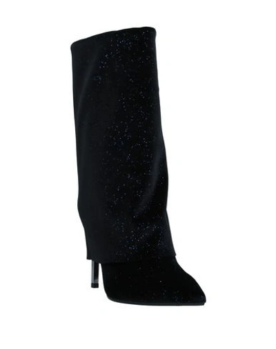 Shop Balmain Ankle Boots In Black