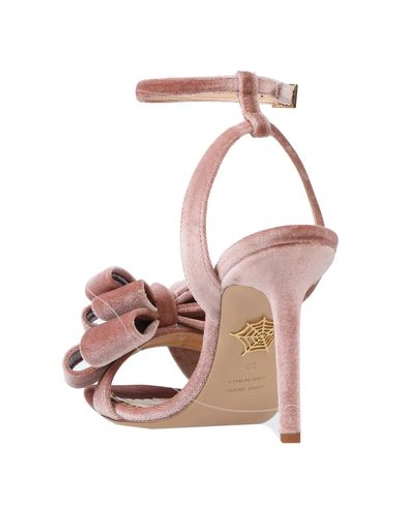 Shop Charlotte Olympia Sandals In Pink