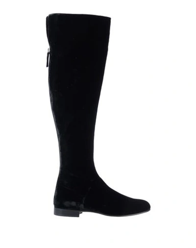 Shop Alberta Ferretti Boots In Black