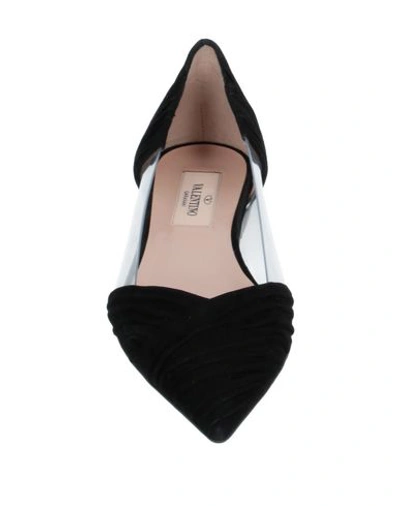 Shop Valentino Ballet Flats In Black