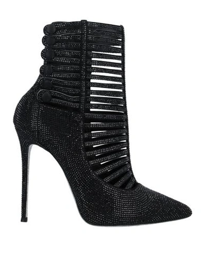 Shop René Caovilla Ankle Boot In Black