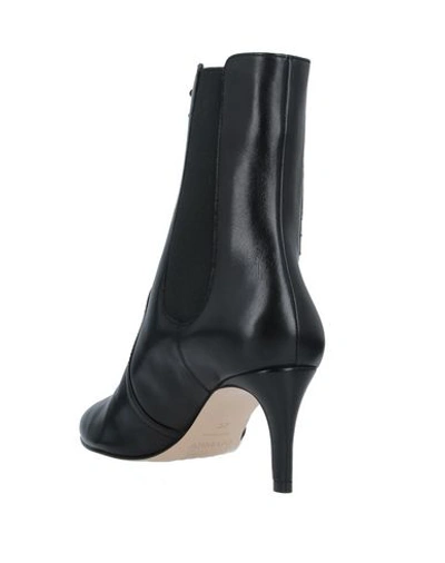 Shop Armani Collezioni Ankle Boot In Black