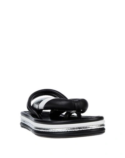 Isabel Marant Toe Strap Sandals In Black