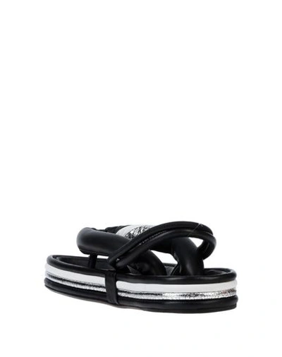 Shop Isabel Marant Woman Thong Sandal Black Size 6 Lambskin, Goat Skin