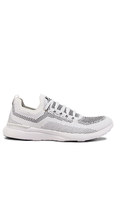 Shop Apl Athletic Propulsion Labs Techloom Breeze Sneaker In White & Black
